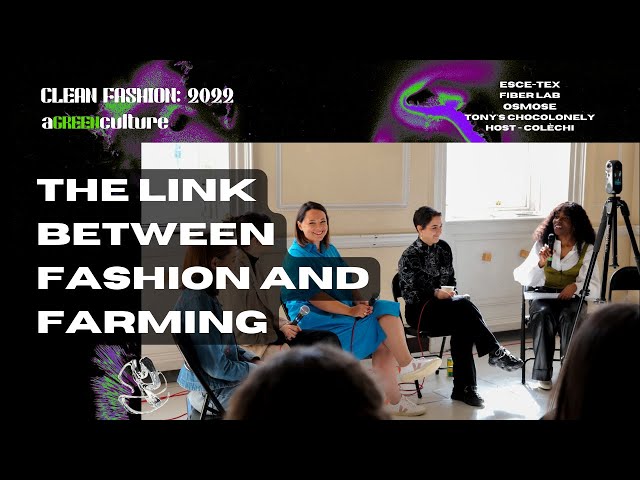 The link between Fashion and Farming [3D Video]: Clean Fashion 2022 - aGREENculture