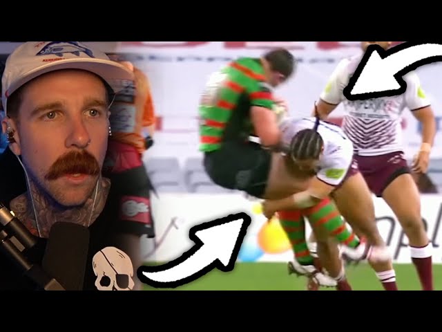 Biggest Hits in Rugby League History | RichoPOV Reacts