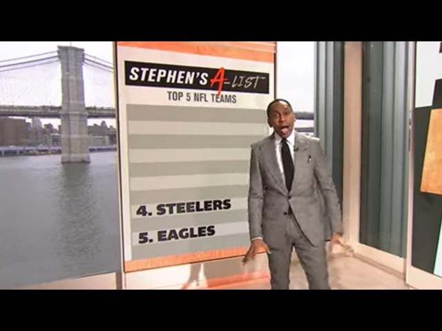 DISGUSTING! 😒 Is Stephen's A-List FLAWED by Steelers fandom?! 😧 | First Take