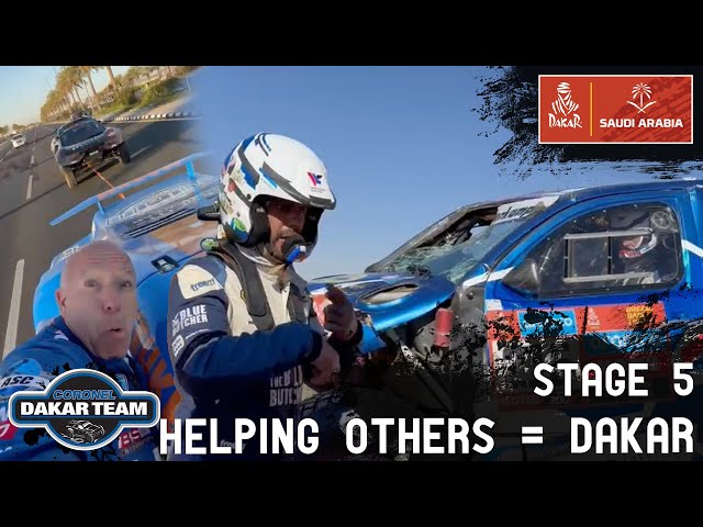 Helping friends in the Dakar Rally, that's the spirit! | Dakar 2023