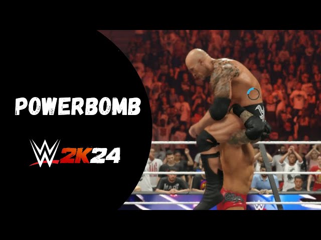 How to Powerbomb in WWE 2K24 (Xbox, PlayStation, PC)