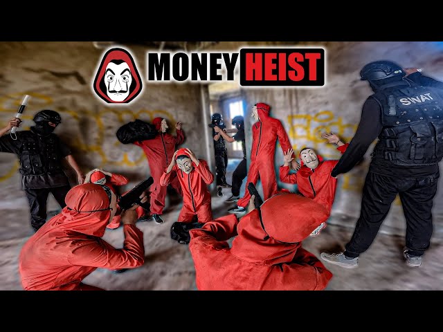 PARKOUR MONEY HEIST vs POLICE Season 6 ( bella ciao remix ) #parkour