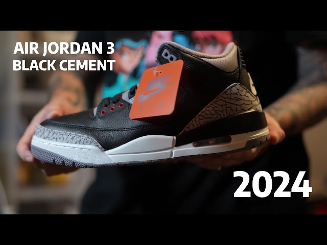 Better than the 2018s! | Air Jordan 3 Black Cement 2024 Review