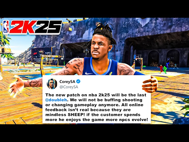 NBA 2K25 is EMBARRASSING!!!!!! ( Patch Update Rant )