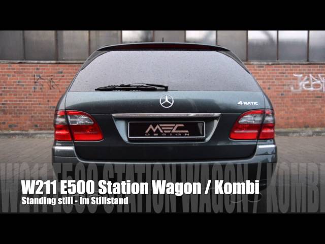 MEC Design Mercedes W211 E500 Station Wagon/ Kombi - Earthquake Sound Version