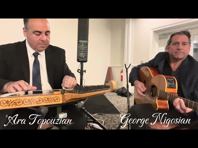 Ara Topouzian & George Nigosian Performing Middle Eastern Music, September, 2024