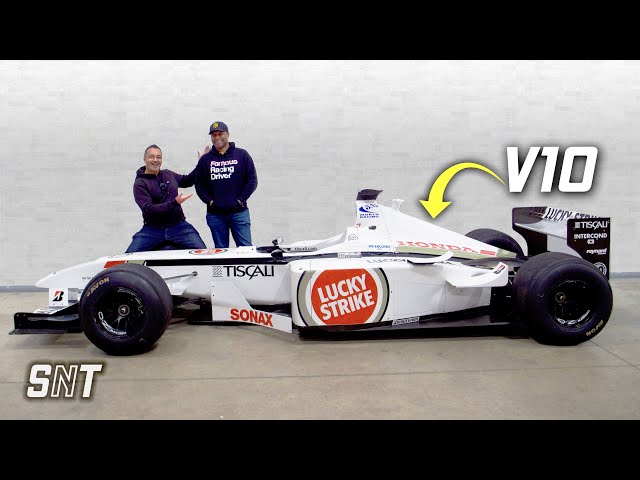 My Friend Bought His Dream F1 Car!! And He DRIVES IT!