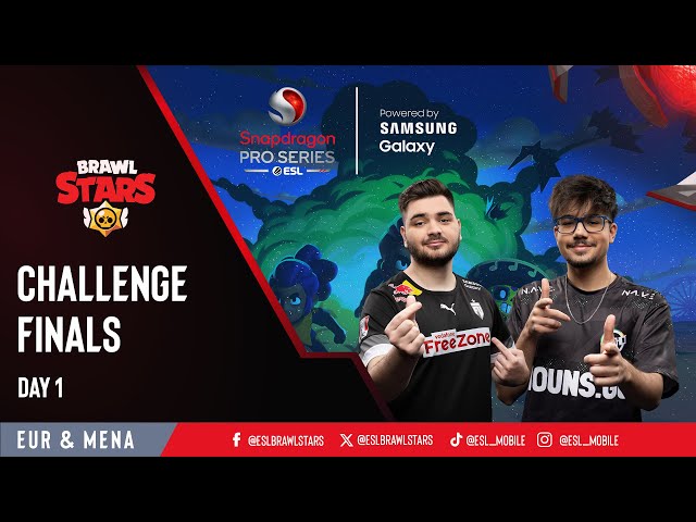 Brawl Stars Challenge Finals Day 1 | EUR&MENA