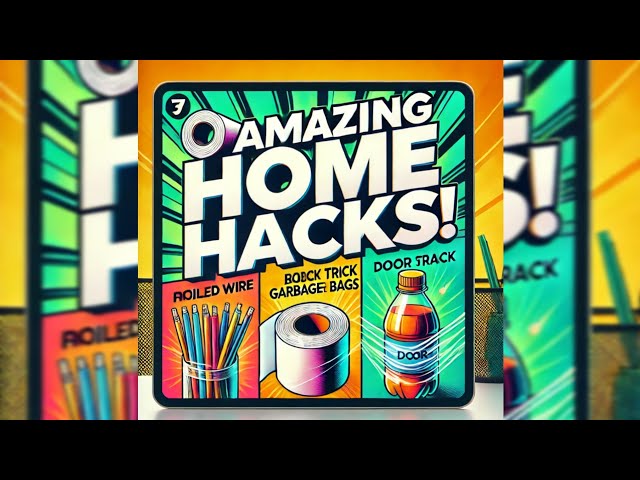 ترفندهای خانگی خلاقانه برای صرفه‌جویی در زمان و هزینه Creative Home Hacks to Save Time & Money! #diy