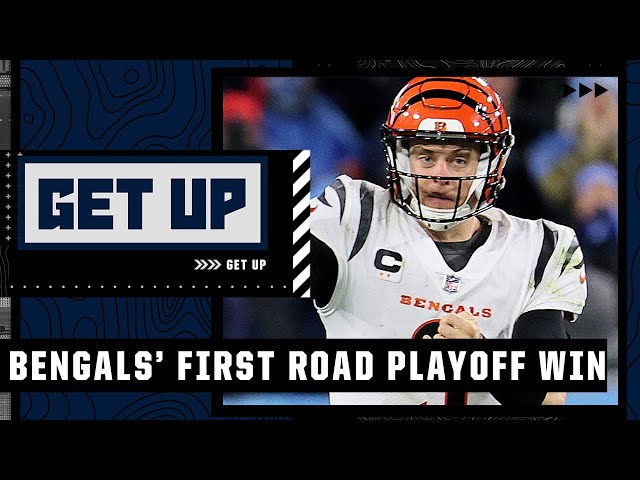 Breaking down the Bengals' 1st road playoff win in franchise HISTORY 😮 | Get Up