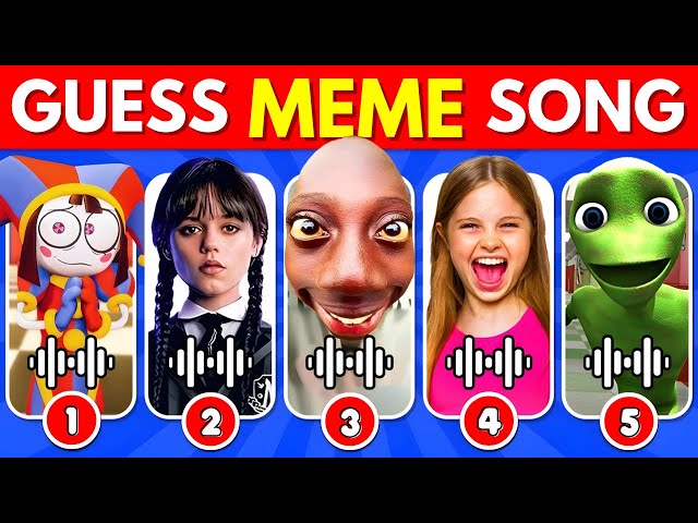 GUESS MEME & WHO'S SINGING 🎤🎵 🔥 | Lay Lay, Kinigra Deon, King Ferran, Salish Matter, MrBeast, Diana