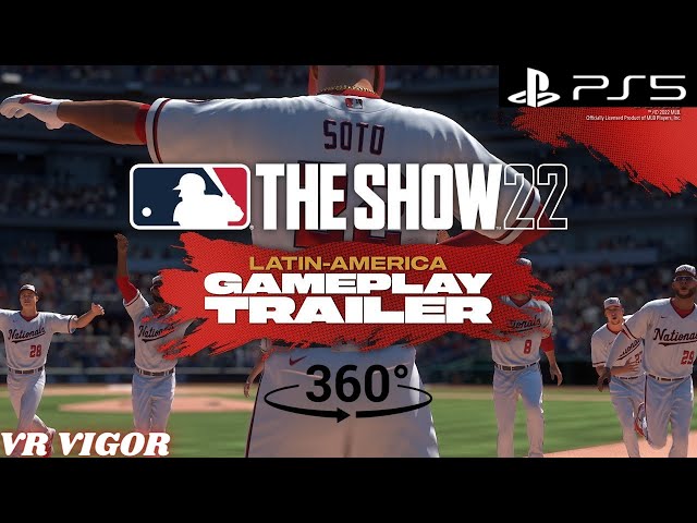 MLB The Show 22 Gameplay #mlbtheshow #mlbtheshow22 #360vr