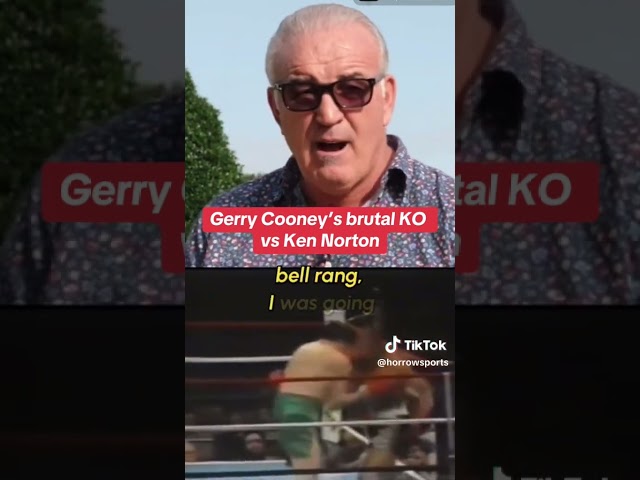 Unforgettable Moment: Gerry Cooney's Brutal KO Victory #shorts