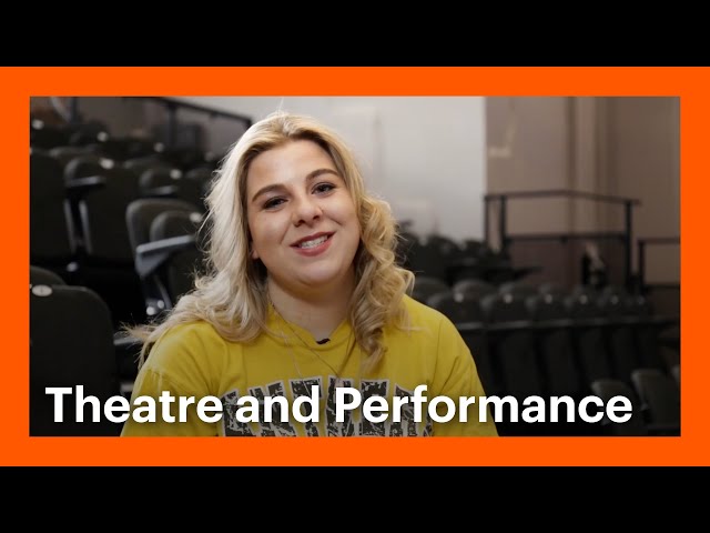 Theatre and Performance Department Tour