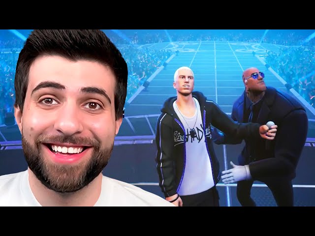 Fortnite EMINEM Concert Reaction! (Big Bang Event)