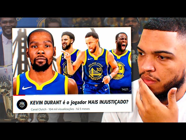 KEVIN DURANT O JOGADOR MAIS INJUSTIÇADO DA HISTÓRIA? | Cortes do Jota Jogadas