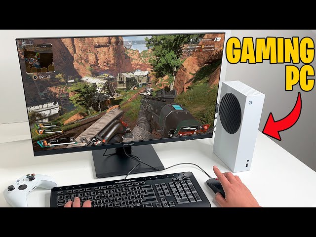 Xbox Series S as a Budget Gaming PC - 4K 120 FPS with Innocn 27" Monitor