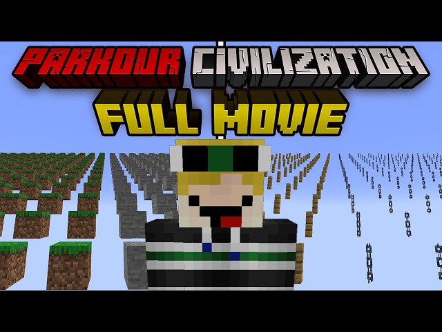 Minecraft but I survive in PARKOUR CIVILIZATION [FULL MOVIE]