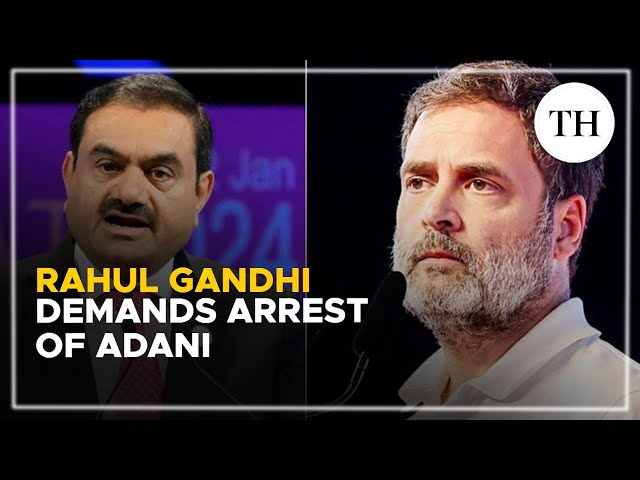 Congress MP Rahul Gandhi on Adani issue