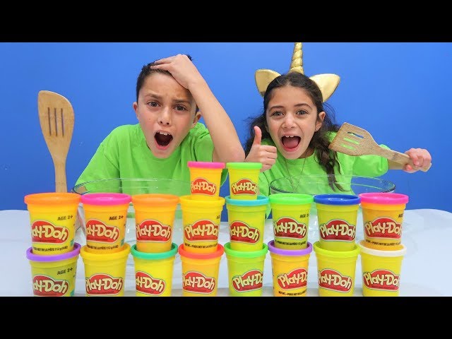 Don’t Choose the Wrong Play-Doh Slime Challenge!