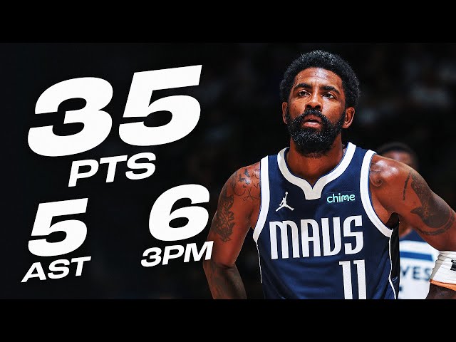 Kyrie Irving Heats Up In Minnesota For 35 PTS (6 THREES) | October 29, 2024