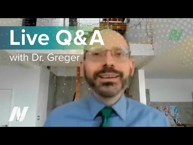 Live Q&A with Dr. Greger - November 2021