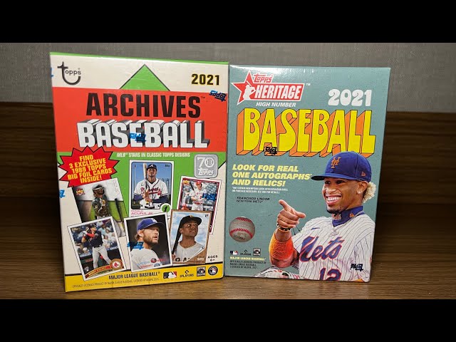 Which was the better Blaster now under $30!  2021 Topps Archives 2021 Topps Heritage High Number!!