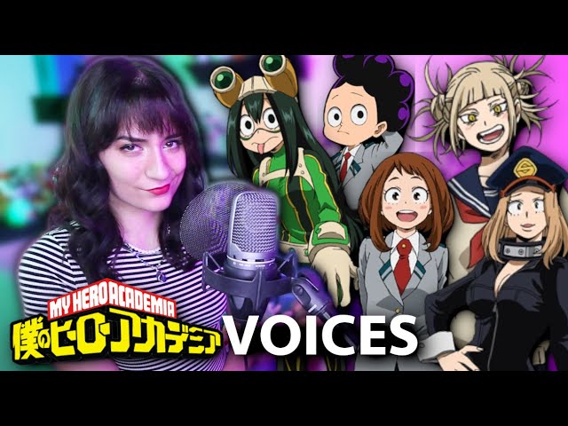 MY HERO ACADEMIA Voice Impressions