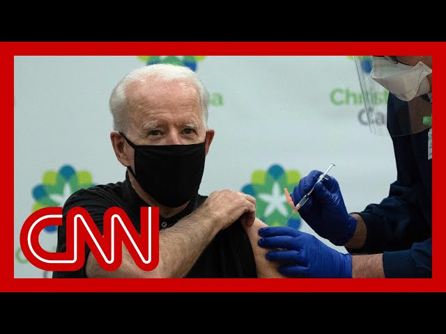 Biden receives second dose of vaccine, urges mask wearing