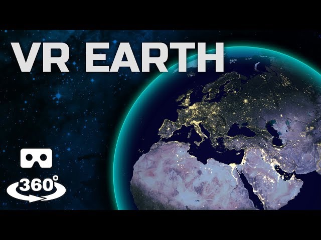 Experience Earth in Virtual Realty with Space Music [VR Mapping]