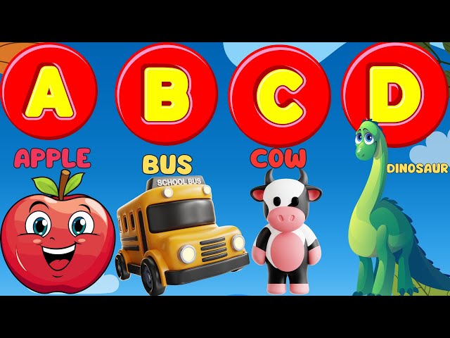 Kids ABC Phonics Song - Learn Alphabet for Children with Fun Songs & Easy Rhymes