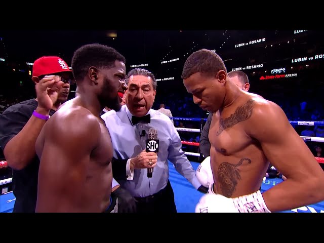 Erickson Lubin (USA) vs. Jeison Rosario (DOMINICAN) | Boxing Fight Highlights #boxing #action