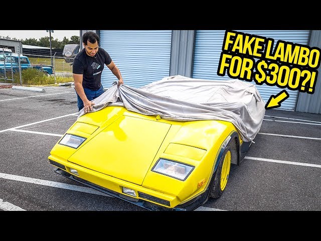 I Just Bought A FAKE Lamborghini For $300