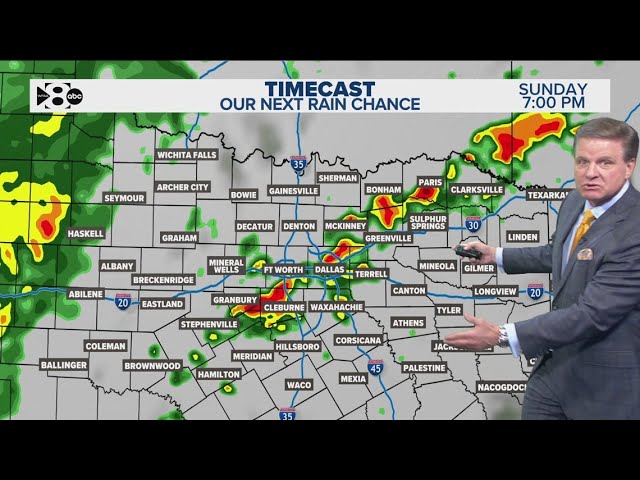 DFW Weather | Rain chances this weekend, 14 day forecast