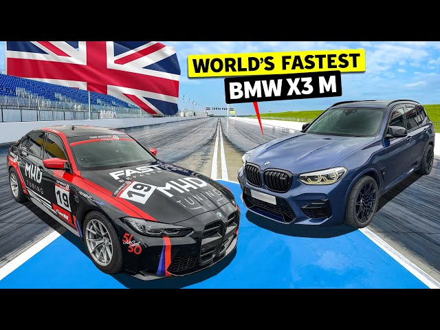 Can the World's Fastest BMW X3 M Beat a 1200hp G80 M3 in a Drag Race?