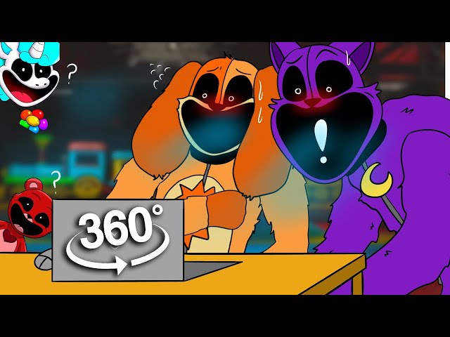 Dogday & Catnap React to Their Cringe Ship/ Poppy Playtime Chapter 3 Animation 360°