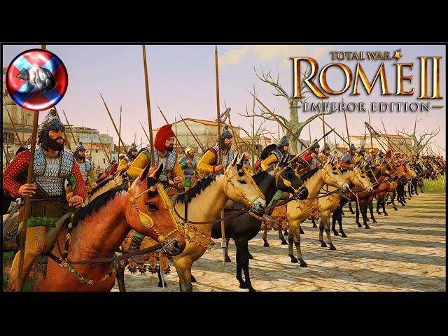 DESTRUCTIVE Cavalry and Guerilla Deployment!!  4v4-Total War Rome 2