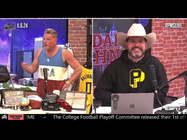 The Pat McAfee Show Live | Wednesday November 6th 2024