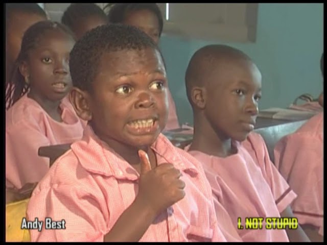 Paw Paw Makes A Funny Sentence In Class - Old Classic Nigerian Nollywood Comedy Skits (Osita Iheme)