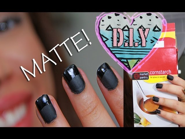 D.I.Y homemade MATTE NAIL Polish!!! | AndreasChoice