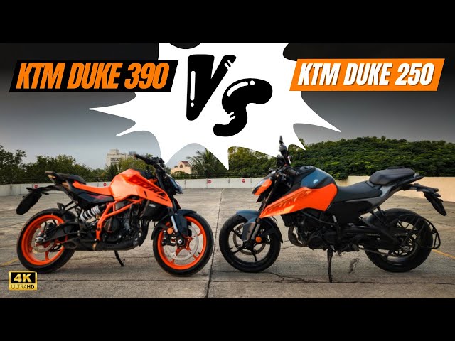 2024 KTM Duke 250 VS Duke 390🔥 | Which one is better??