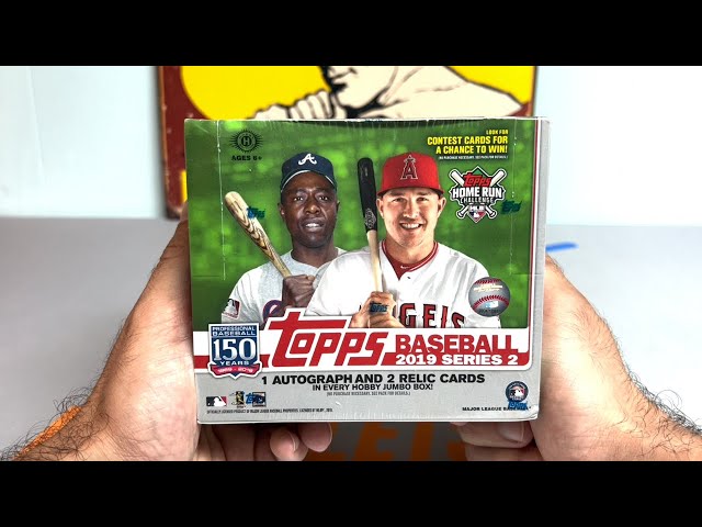 2019 Topps Series 2 Jumbo Hobby Box - Big Rainbow Foil Rookies + LOADED with Hits!!!