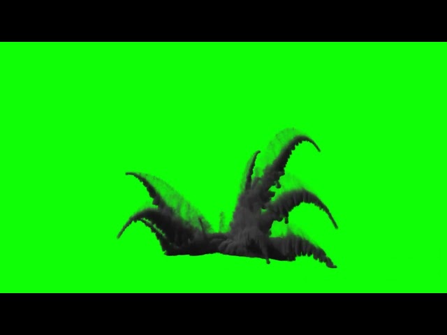 balast scin video in green screen video