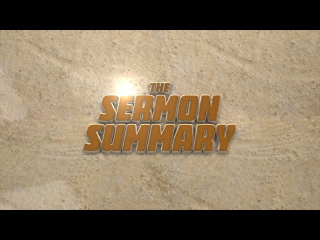 Sermon Summary  English  || 20th November, 2024 ||