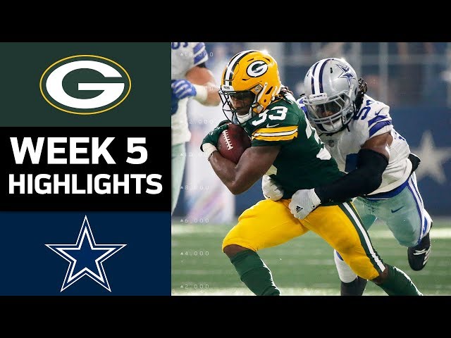 Packers vs. Cowboys | NFL Week 5 Game Highlights