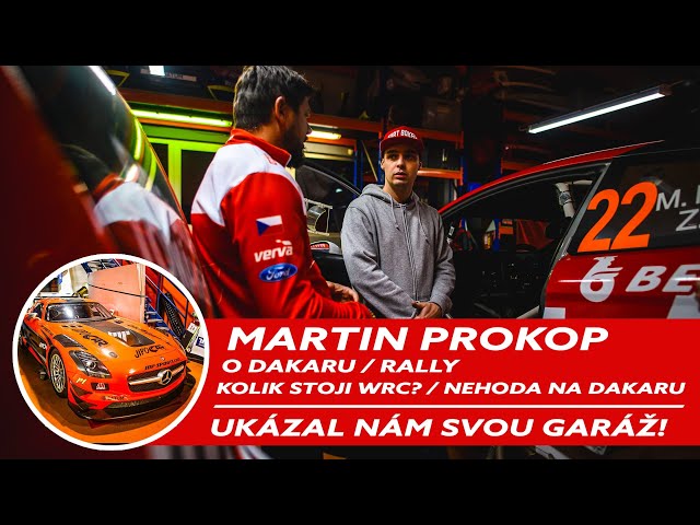 V garáži Martina Prokopa | Vozový park l Kolik stojí WRC? / Nehoda na Dakaru! l Kompletní verze