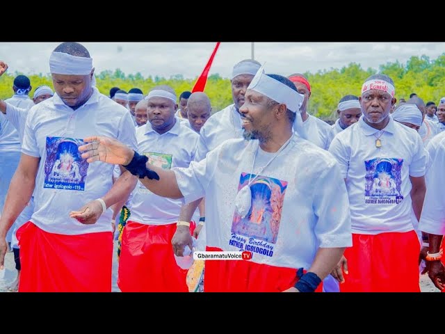 Inside Tompolo's Sacred Visit to Aziza Forest in Gbaramatu: Prayers for Peace and Unity in Nigeria