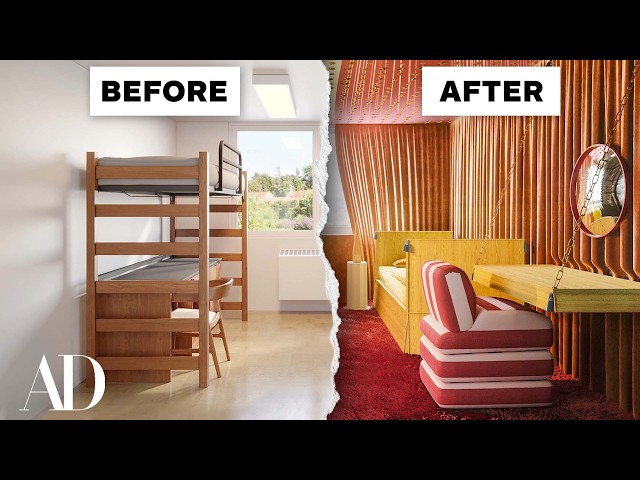 3 Interior Designers Makeover The Same College Dorm Room | Space Savers | Architectural Digest