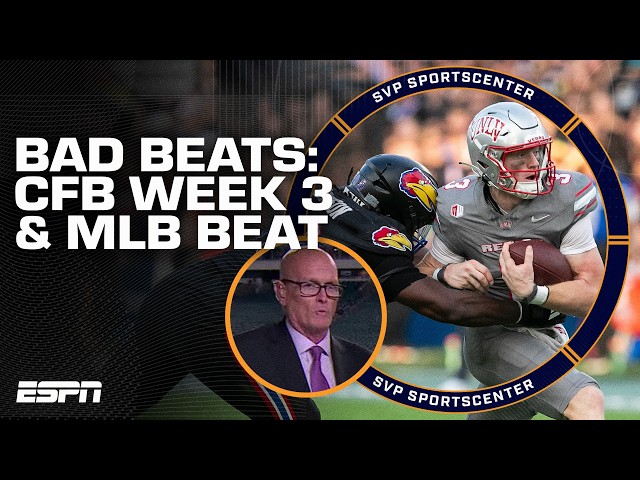 BAD BEATS: UNLV vs. Kansas halftime spread RUINED + Mets vs. Blue Jays FIASCO 👀 | SC with SVP