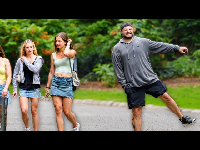 Funny WET FART Prank in NYC! That's a BAD CHOICE!!